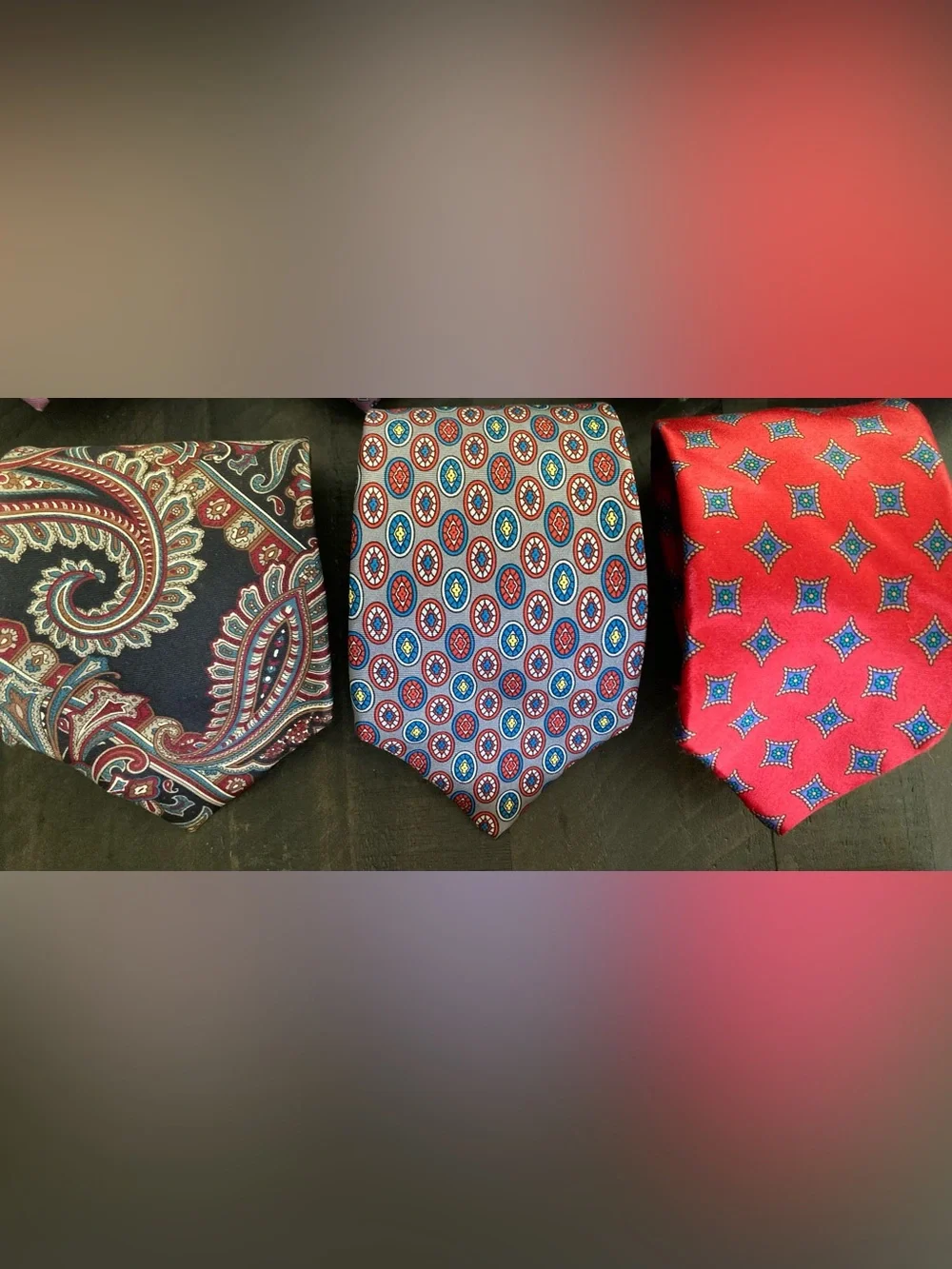 Men's and 100% Silk Ties - Assorted sizes and brands